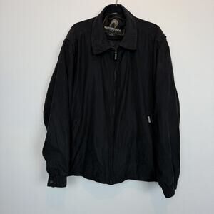 Weatherproof garmet co 3x jacket black zip up